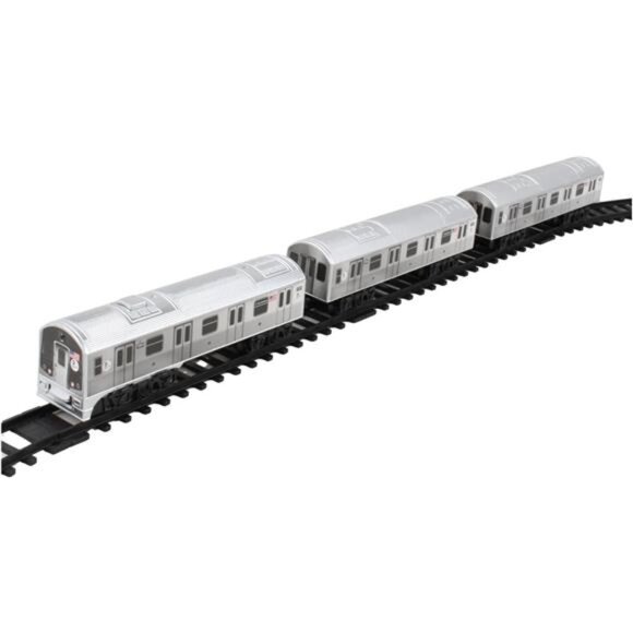 New York City 3 Pc. Battery Operated Train Set with Track - Picture 5 of 7